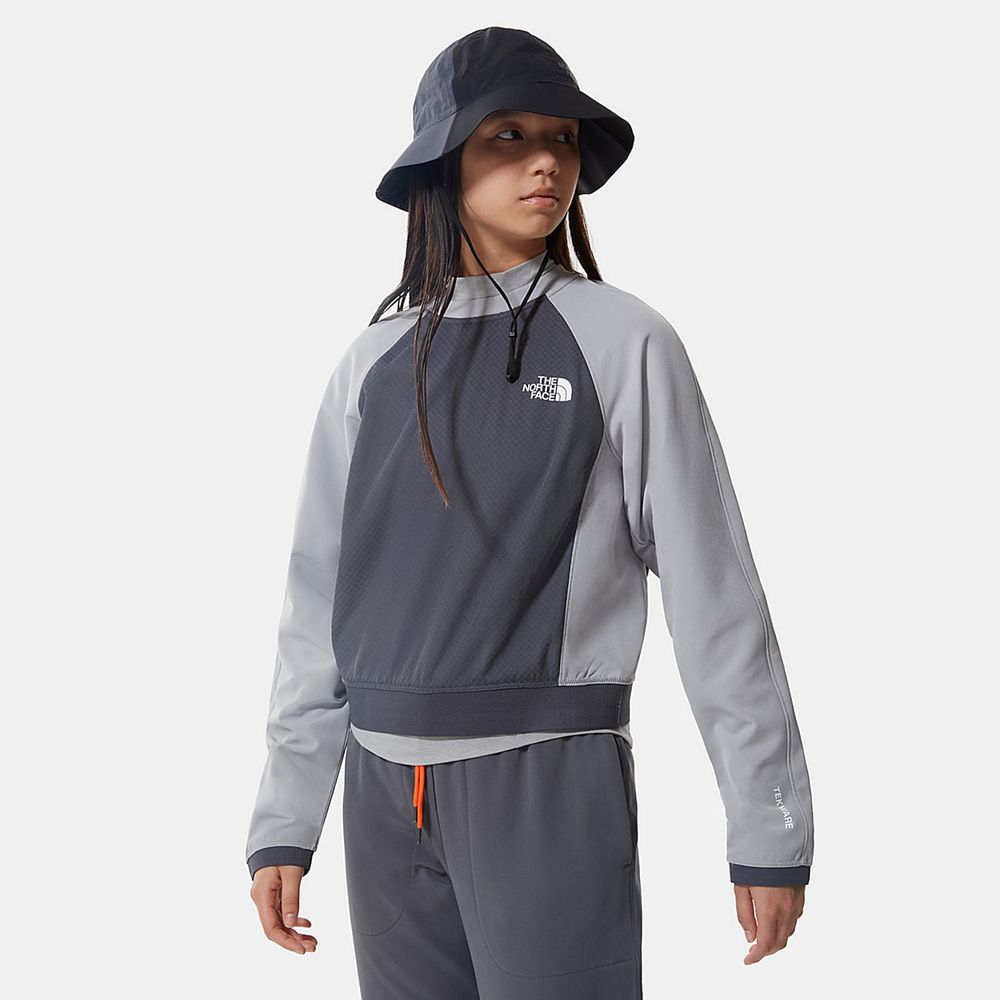 The North Face Sweater Womens Australia - The North Face Tekware® Futurefleece™ Dark Grey (VNS-58631